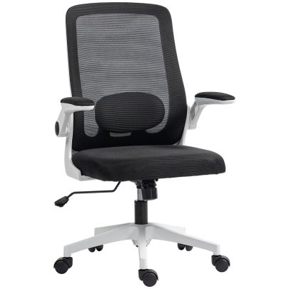 HOMCOM Mesh Back Adjustable Office Chair Black