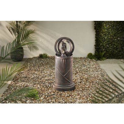 Serene Lady Traditional Solar Water Feature