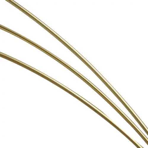  Steel 3-Branch Floor Lamp Gold