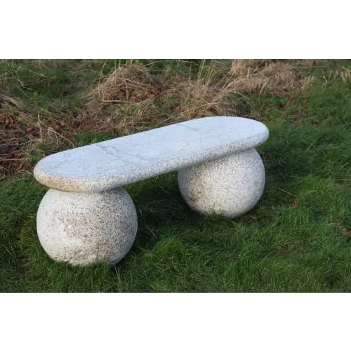 Granite Sphere Bench (x40x40)