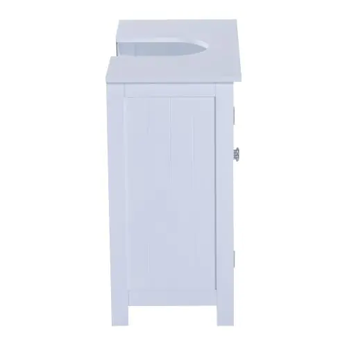  60Lx30Wx60H cm Sink Base Cabinet-White