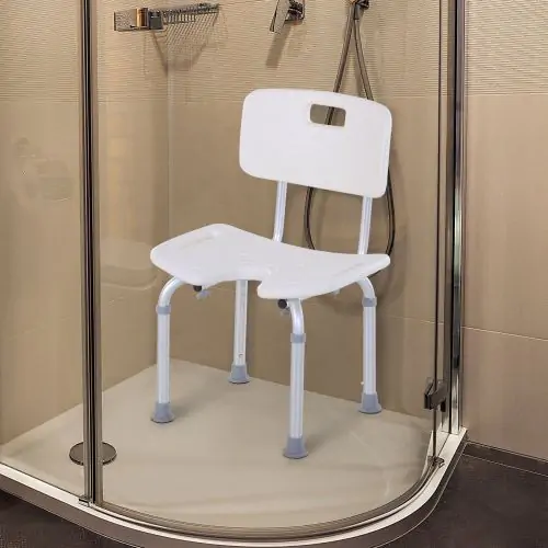  Aluminium-Alloy Mobility Aid Adjustable Shower Stool