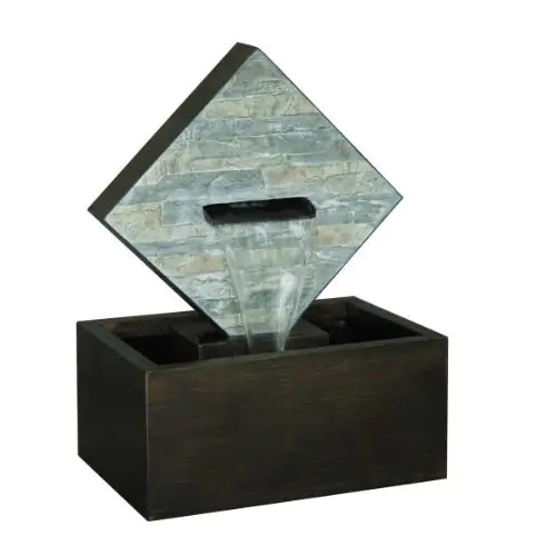 Bermuda Chicago Modern Metal Water Feature