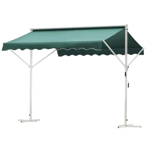  Awning Shelter-Green/White