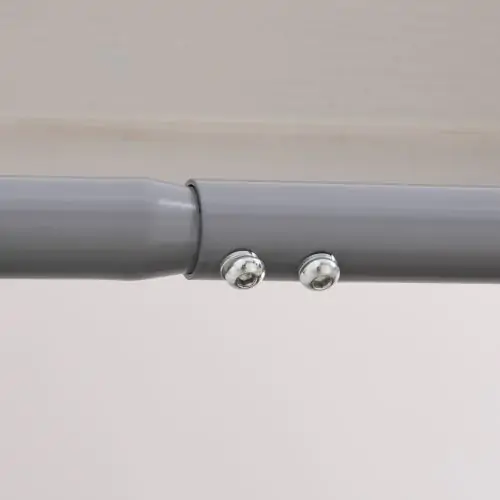  Steel Horizontal Home Door Frame Pull-Ups Bar Silver/Black