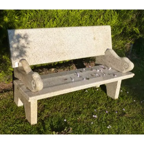 Hayworth Bench Grey Granite (44x130x32)