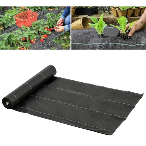 2x50m Weed Barrier Landscape Fabric Durable Convenient Design