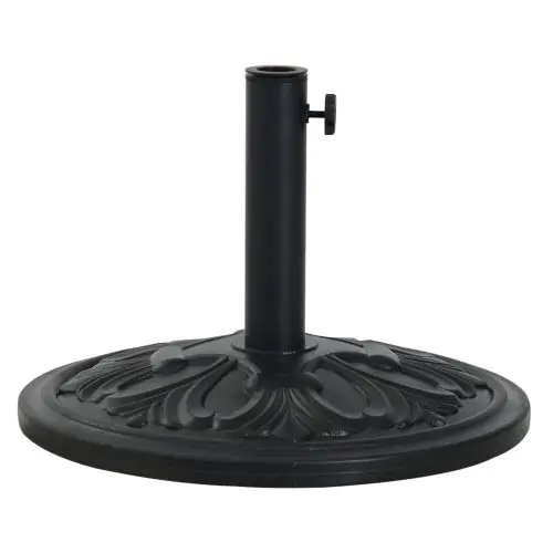 Round Parasol Base 48x34H cm Black