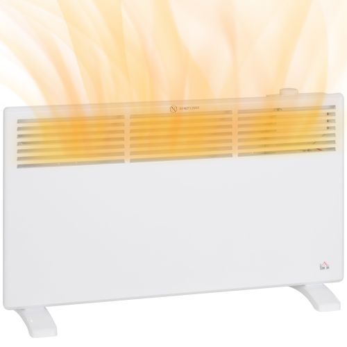 HOMCOM 1500W Convector Heater White