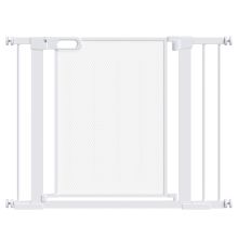 PawHut Pet Safety Gate, for Doorways, Staircases, Hallways, with Extensions Kit, 75 103cm White