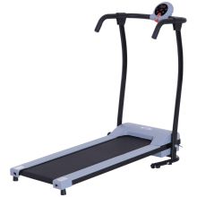 HOMCOM Foldable Walking Treadmill, Aerobic Exercise Machine w LED Display, for Home, Office, Fitness Studio