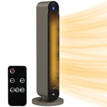 HOMCOM 2kW PTC Ceramic Tower Heater, 10 35?C Temperature Range