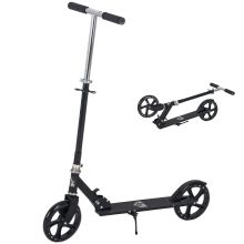  Kids Scooter Height Adjustable Foldable Design Teens Ride On Toy Black