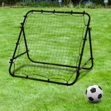  Adults Football Training Aid Multi-Sports Practice W/PE Mesh Metal Tube, 108W x 100D x 65Hcm-Black