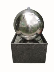 Adelaide Stainless Steel Granite base Modern Metal Water Feature