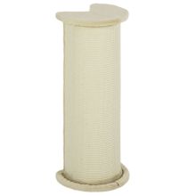 PawHut 85cm Tall Cat Scratching Post, with Sisal Rope, Soft Plush, Anti Tip Beige