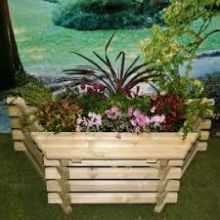 Norlog Flatback Planter