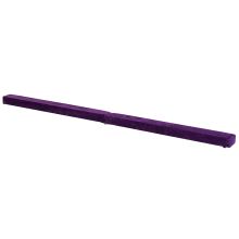 HOMCOM 2.1M 7FT Gymnastics Folding Balance Beam Home Gym Training Exercise Sports Purple