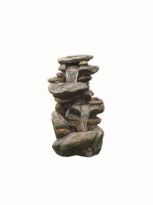 5 Fall Boulder Rock Effect Water Feature