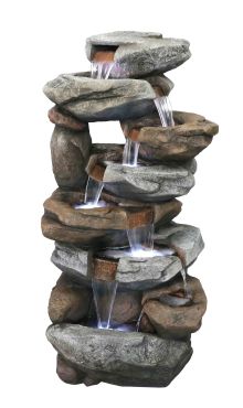 Oklahoma Rock Falls Rock Effect Water Feature