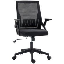 Vinsetto Office Chair, with Lumbar Support Black