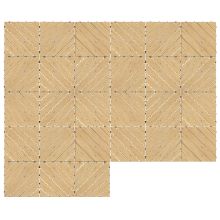 Outsunny 27 Pcs Wooden Interlocking Decking Tiles, 30 x 30 cm Anti slip Outdoor Flooring Tiles, 0.81? per Pack, All Weather Use for Patio, Balcony, Terrace, Hot Tub, Yellow