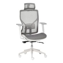 Vinsetto Ergonomic Office Chair with 360? , Wheel, Mesh Back, Adjustable Height & 3D Armrest for Home Office, Grey