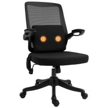 Vinsetto Office Chair 2 Point Massage Executive Ergonomic USB Power Mesh Design 360? Swivel with Lumbar Support, Black